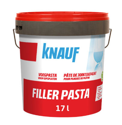 Massa de Finição Gyproc Knauf Filler Pasta – Pronta para Uso - TTC