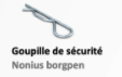 Pino de segurança Nonius (Goupille de sécurité Nonius)