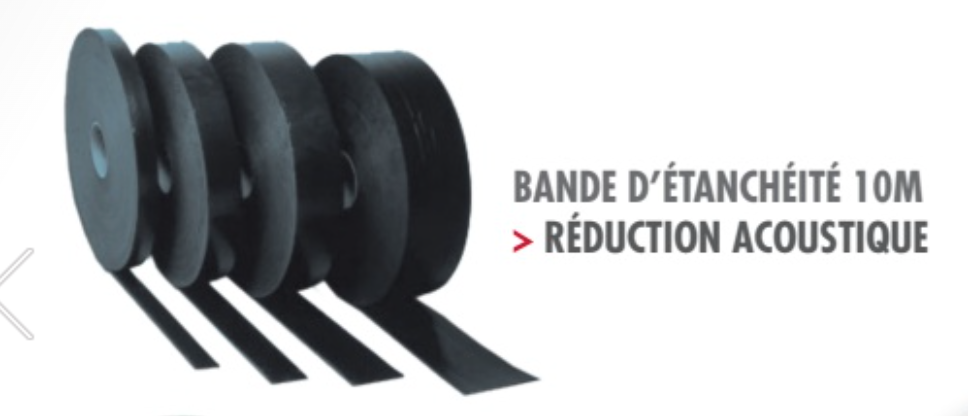 Banda de Estanqueidade Acústica 10 m (Bande d’étanchéité acoustique 10 m)