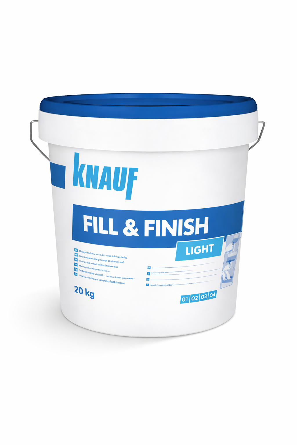 Knauf Fill & Finish Light Voegmiddel 20 kg (kauwend) - TTC 